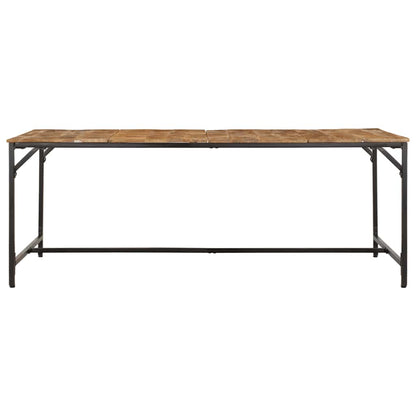 Jídelní Stůl 200X100X75 Cm Masivní Dřevo, Surové Mango