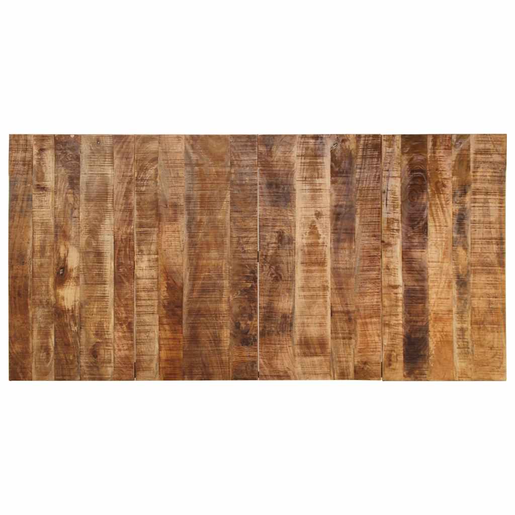 Jídelní Stůl 200X100X75 Cm Masivní Dřevo, Surové Mango