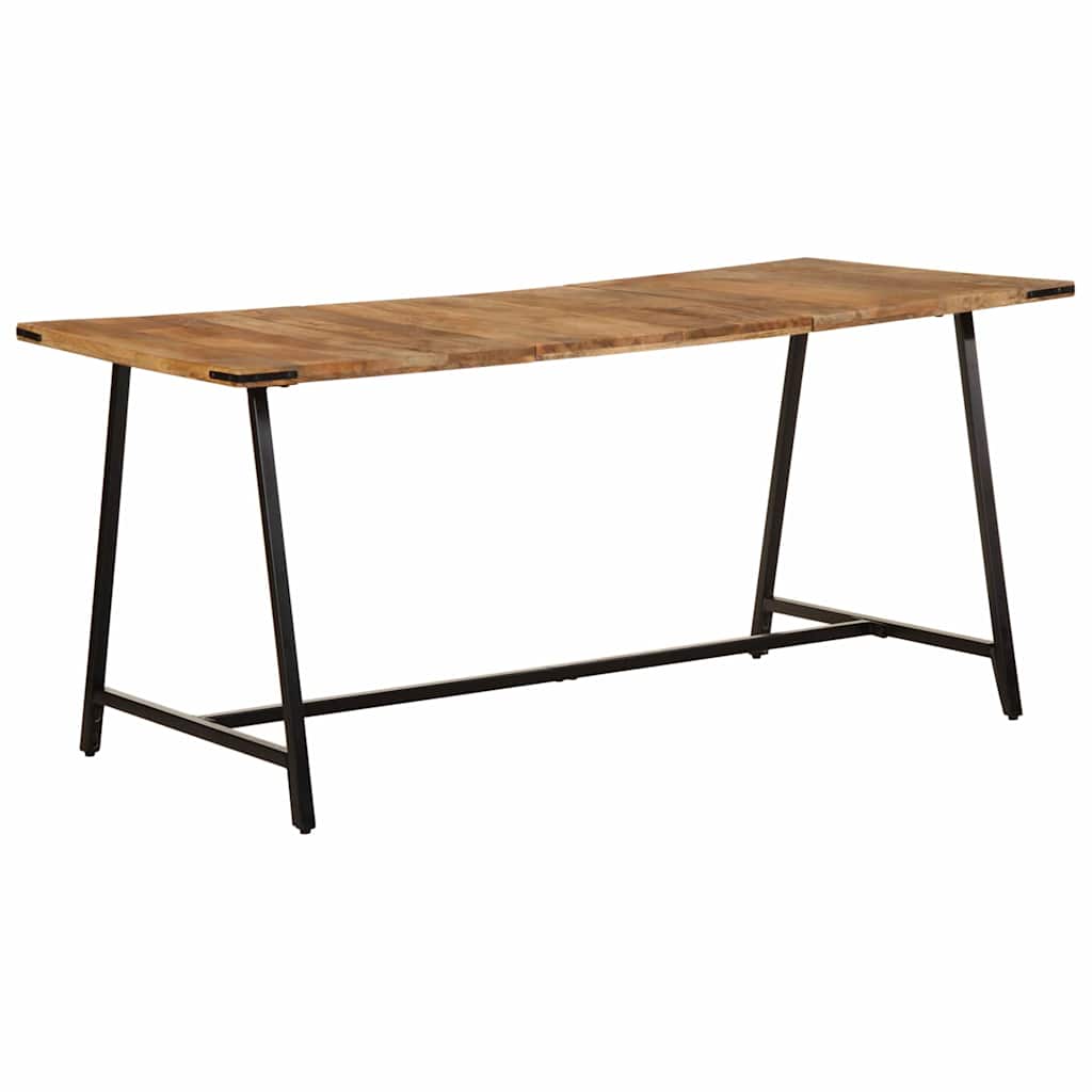 Jídelní Stůl 160 X 80 X 75 Cm Masivní Mangovníkové Dřevo