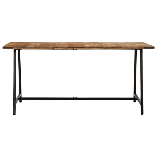 Jídelní Stůl 160 X 80 X 75 Cm Masivní Mangovníkové Dřevo