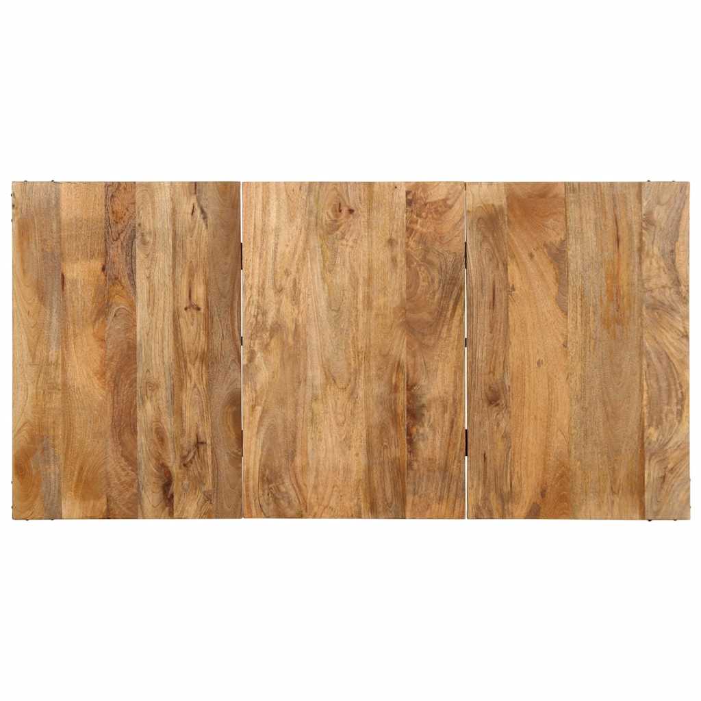 Jídelní Stůl 160 X 80 X 75 Cm Masivní Mangovníkové Dřevo