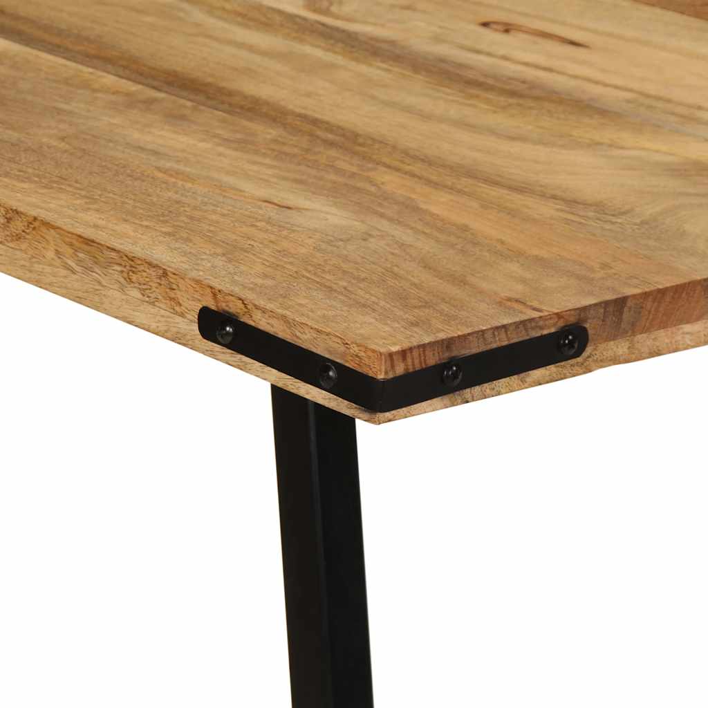 Jídelní Stůl 160 X 80 X 75 Cm Masivní Mangovníkové Dřevo