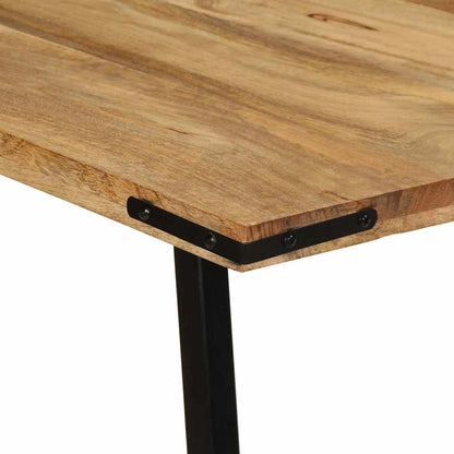 Jídelní Stůl 160 X 80 X 75 Cm Masivní Mangovníkové Dřevo