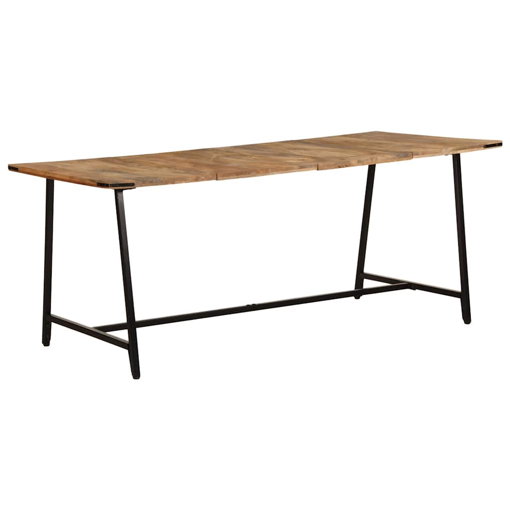 Jídelní Stůl 180 X 90 X 75 Cm Masivní Mangovníkové Dřevo