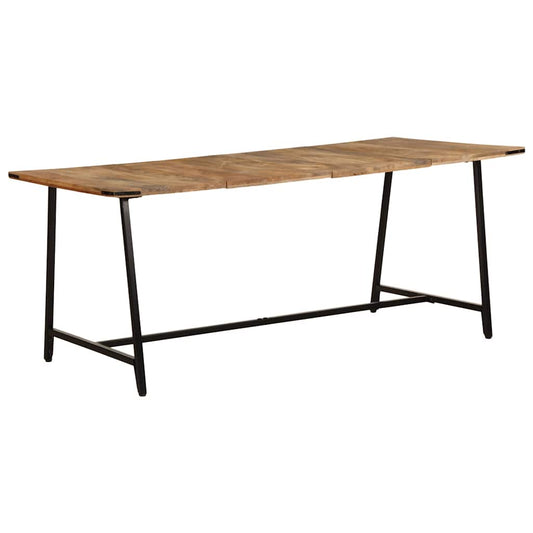 Jídelní Stůl 180 X 90 X 75 Cm Masivní Mangovníkové Dřevo