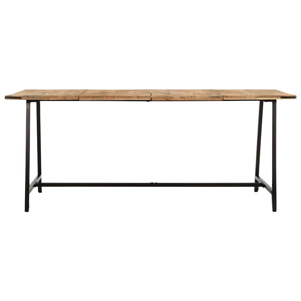 Jídelní Stůl 180 X 90 X 75 Cm Masivní Mangovníkové Dřevo