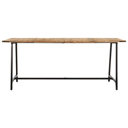 Jídelní Stůl 180 X 90 X 75 Cm Masivní Mangovníkové Dřevo