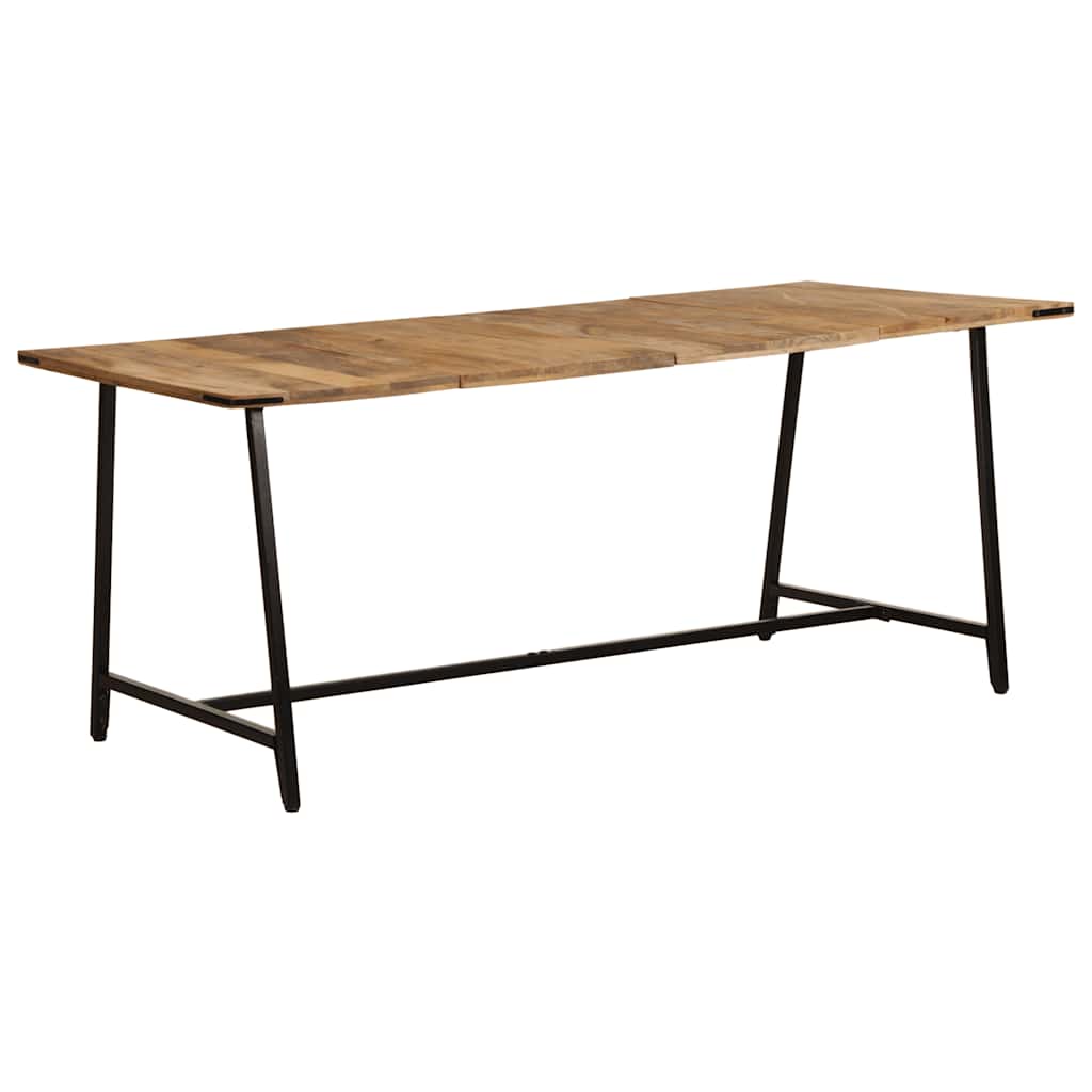 Jídelní Stůl 180 X 90 X 75 Cm Masivní Mangovníkové Dřevo