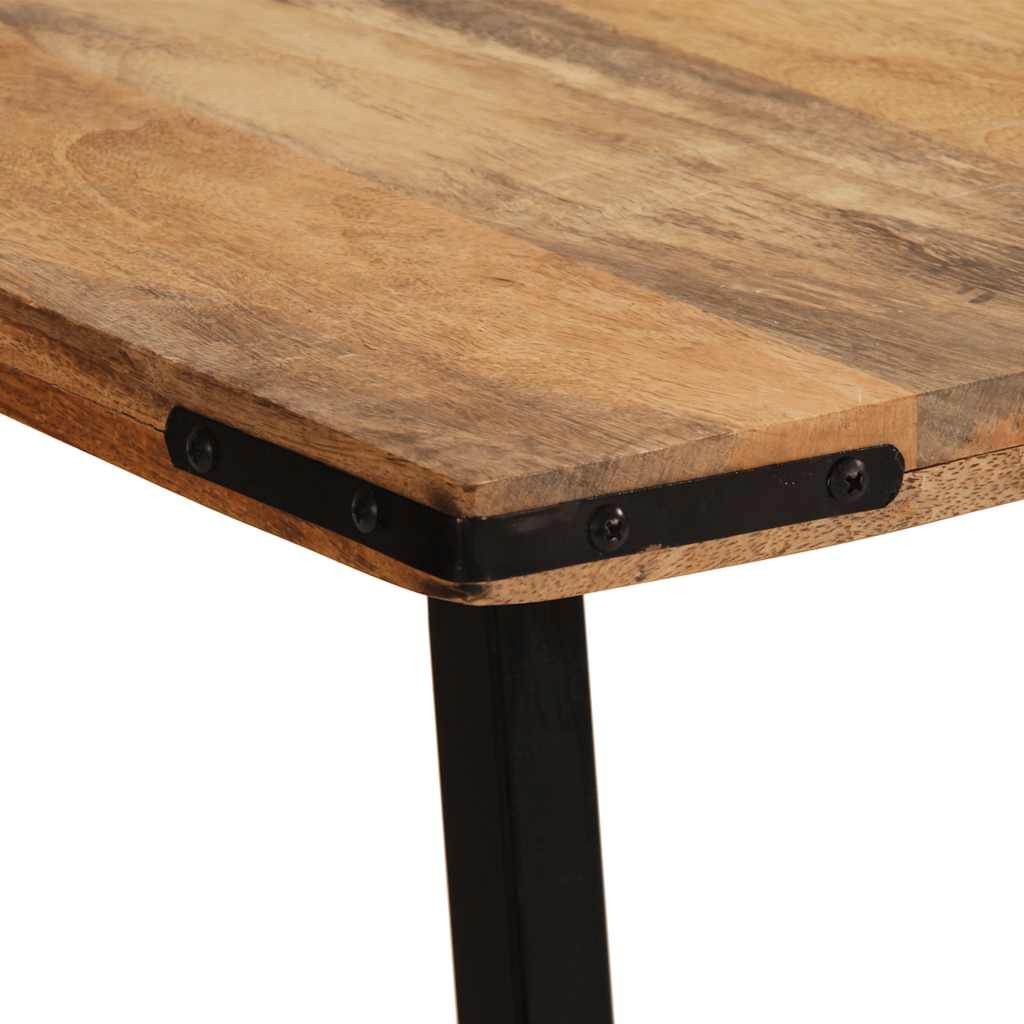 Jídelní Stůl 180 X 90 X 75 Cm Masivní Mangovníkové Dřevo