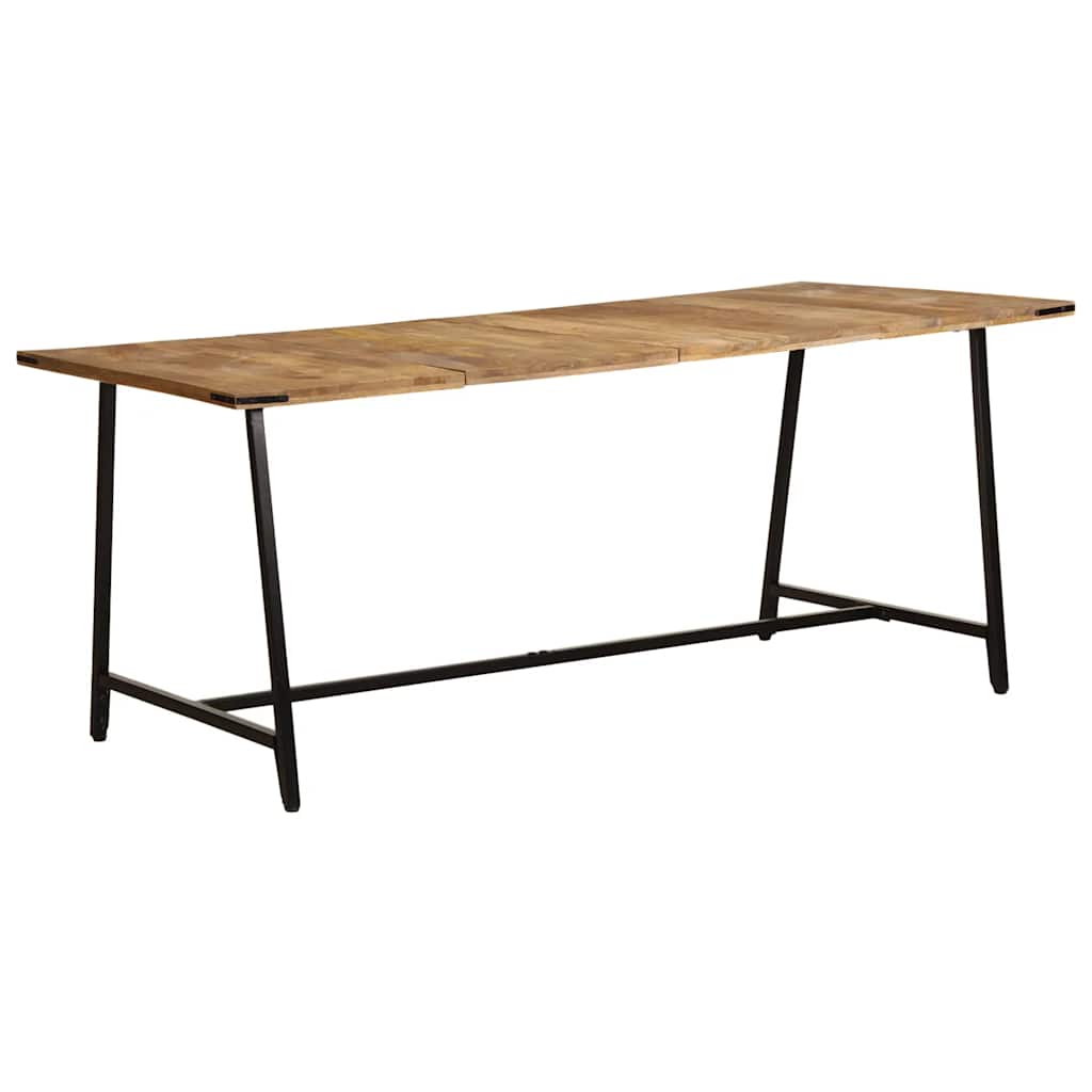 Jídelní Stůl 180 X 90 X 75 Cm Masivní Mangovníkové Dřevo