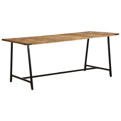 Jídelní Stůl 180 X 90 X 75 Cm Masivní Mangovníkové Dřevo