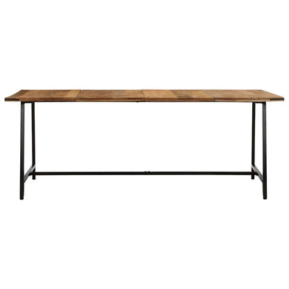 Jídelní Stůl 200 X 100 X 75 Cm Masivní Mangovníkové Dřevo