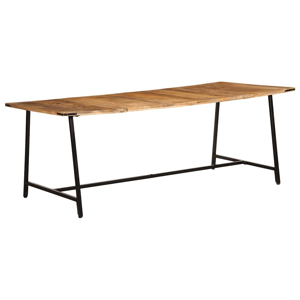 Jídelní Stůl 200 X 100 X 75 Cm Masivní Mangovníkové Dřevo