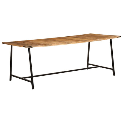 Jídelní Stůl 200 X 100 X 75 Cm Masivní Mangovníkové Dřevo