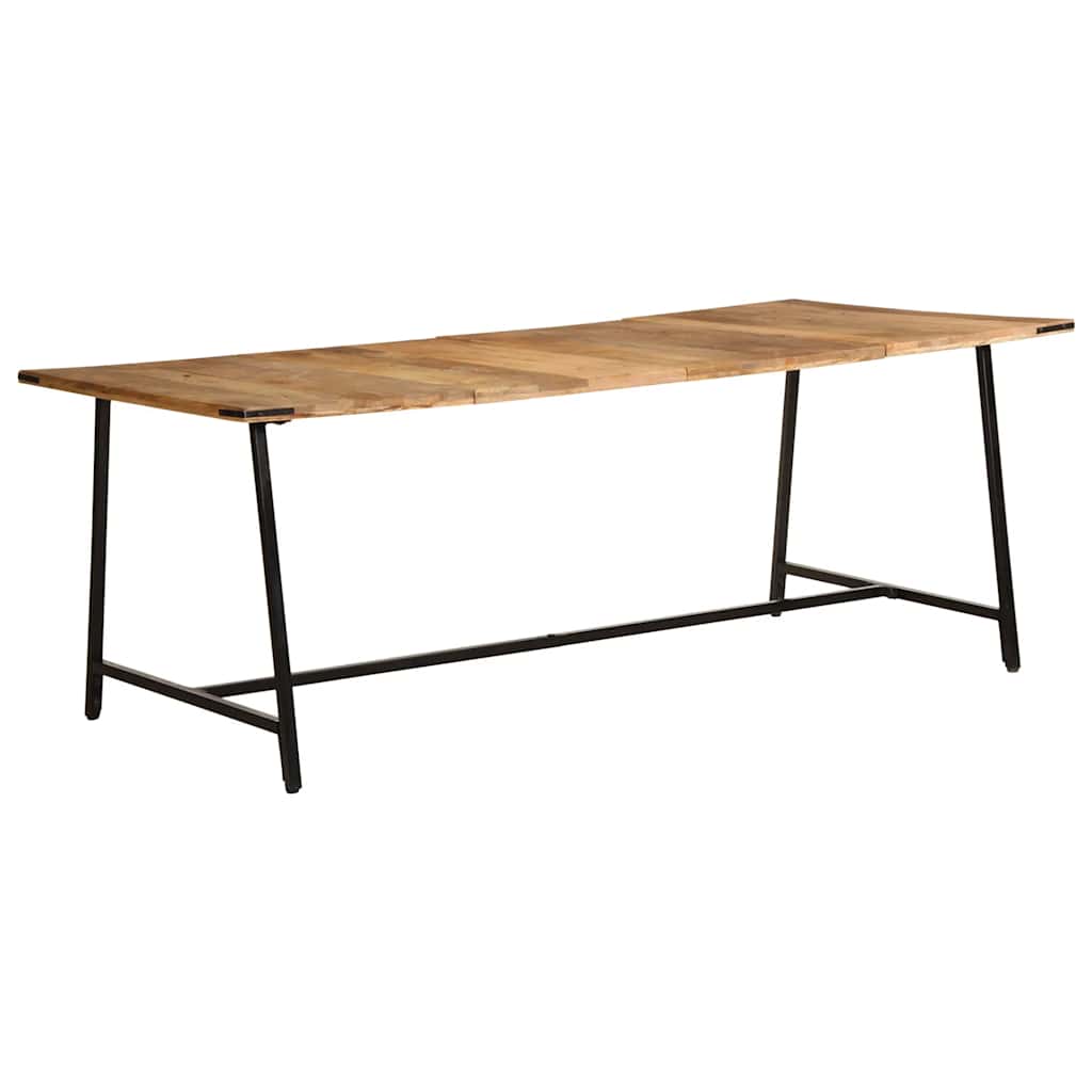 Jídelní Stůl 200 X 100 X 75 Cm Masivní Mangovníkové Dřevo
