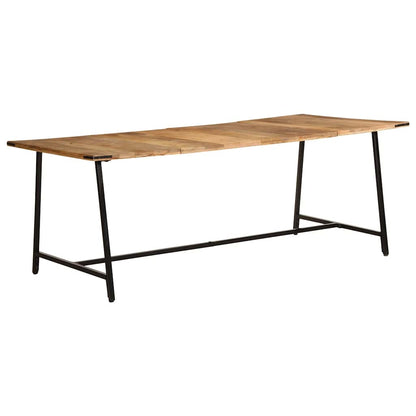 Jídelní Stůl 200 X 100 X 75 Cm Masivní Mangovníkové Dřevo