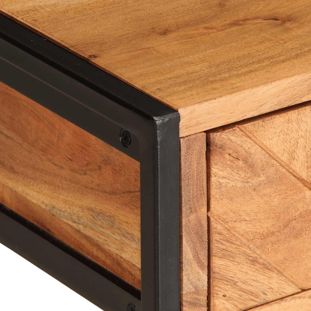 Konferenční Stolek 110 X 55 X 40 Cm Masivní Akáciové Dřevo