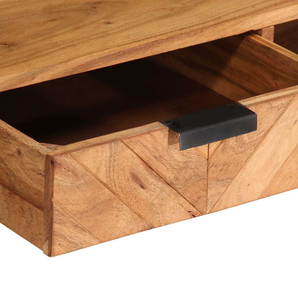 Konferenční Stolek 110 X 55 X 40 Cm Masivní Akáciové Dřevo