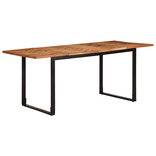 Jídelní Stůl 180X90X75 Cm Masiv Akácie