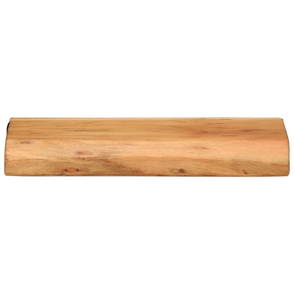 Nástěnné Police 2 Ks 30X20X3,5 Cm Masivní Dřevo Akácie