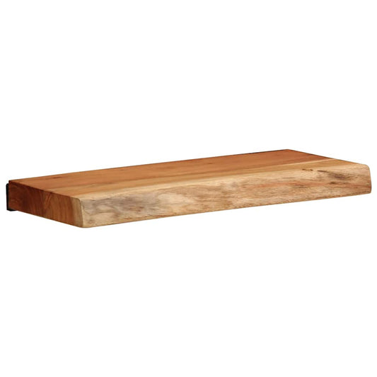 Nástěnné Police 2 Ks 40X20X3,5 Cm Masivní Dřevo Akácie