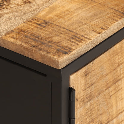 Tv Skříňka 110 X 35 X 40 Cm Masivní Hrubé Mangovníkové Dřevo