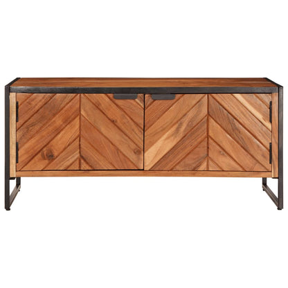 Konferenční Stolek 90 X 55 X 40 Cm Masivní Akáciové Dřevo