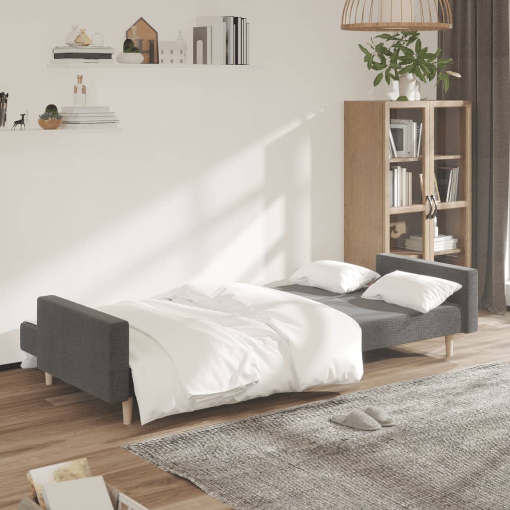 2Místná Rozkládací Pohovka Textil