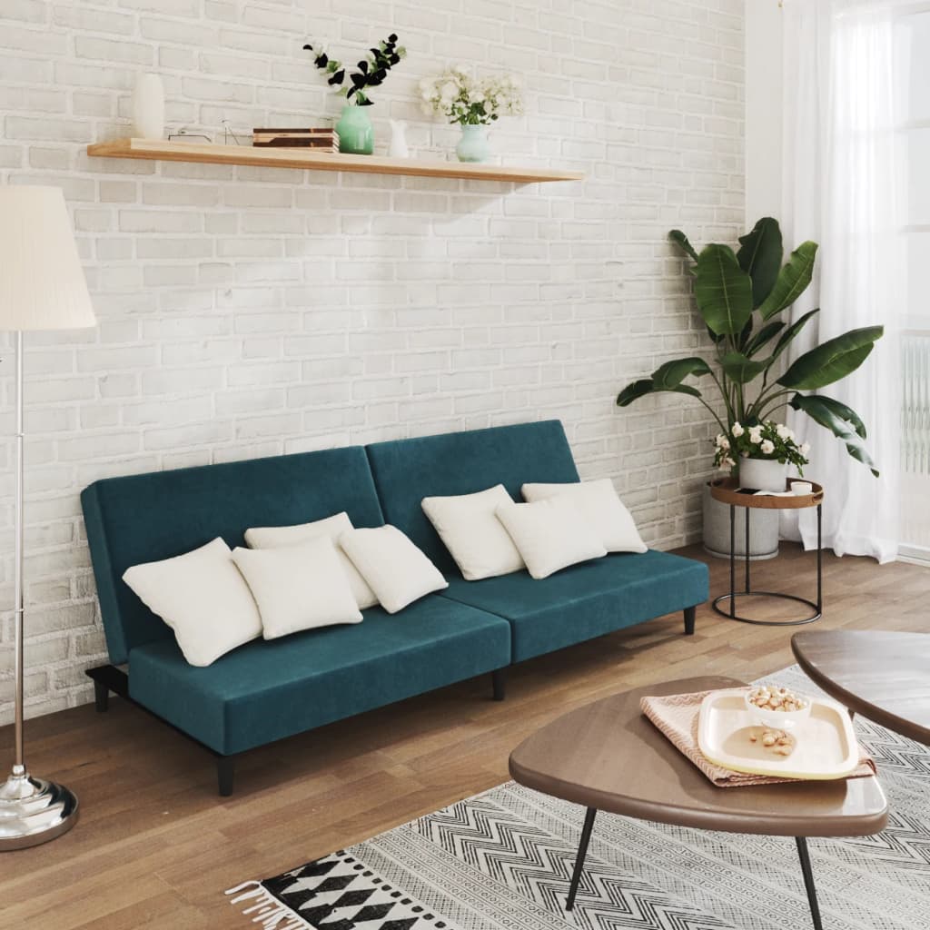 2Místná Rozkládací Pohovka Samet