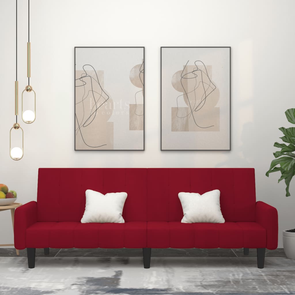 2Místná Rozkládací Pohovka Samet