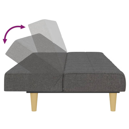 2Místná Rozkládací Pohovka Textil