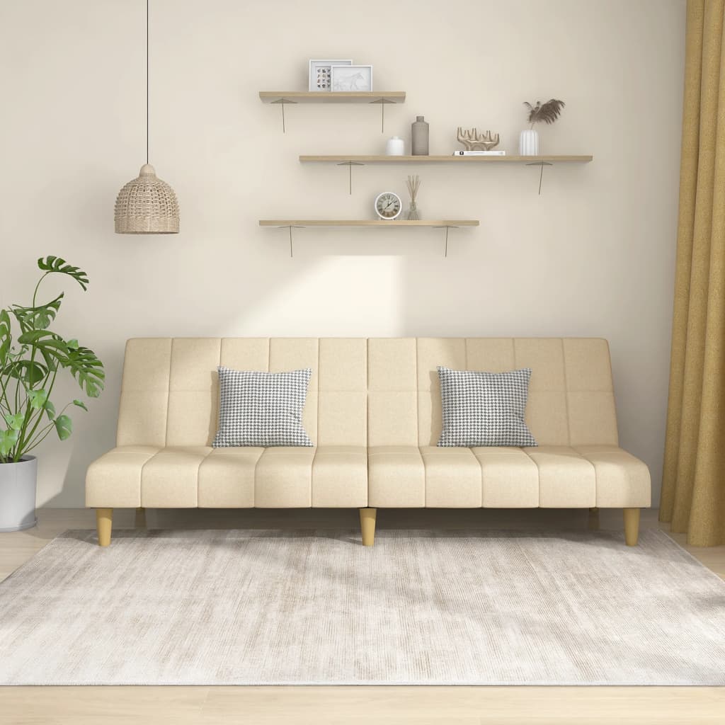 2Místná Rozkládací Pohovka Textil