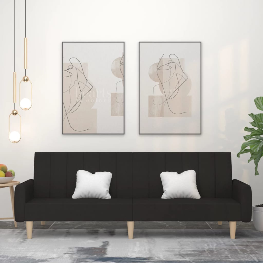 2Místná Rozkládací Pohovka Textil