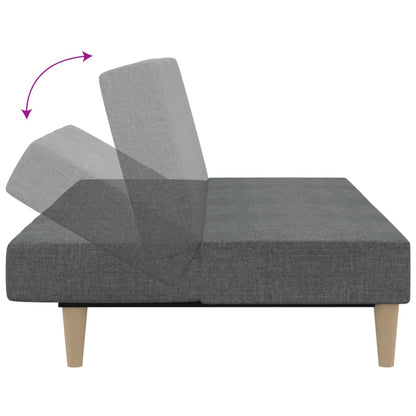 2Místná Rozkládací Pohovka Textil