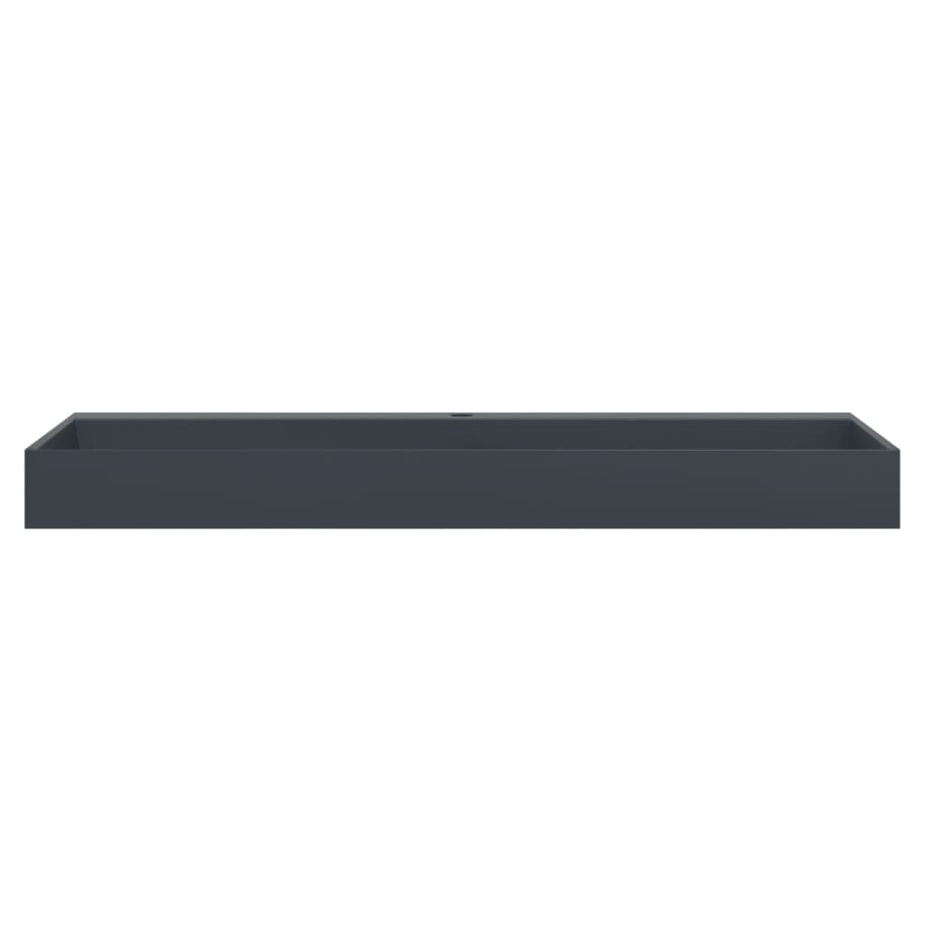 Umyvadlo Minerální/Mramorový Kompozit Antracitové