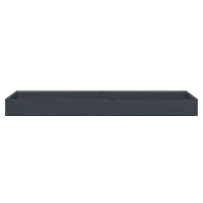 Umyvadlo Minerální/Mramorový Kompozit Antracitové