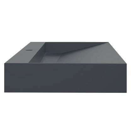 Umyvadlo Minerální/Mramorový Kompozit Antracitové