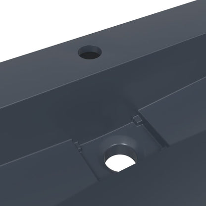 Umyvadlo Minerální/Mramorový Kompozit Antracitové