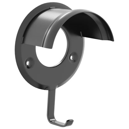 Věšáky Na Uzdy 3 Ks Nástěnné Černé Železo