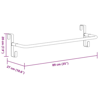Držák Na Jezdecký Pad Černý Železo