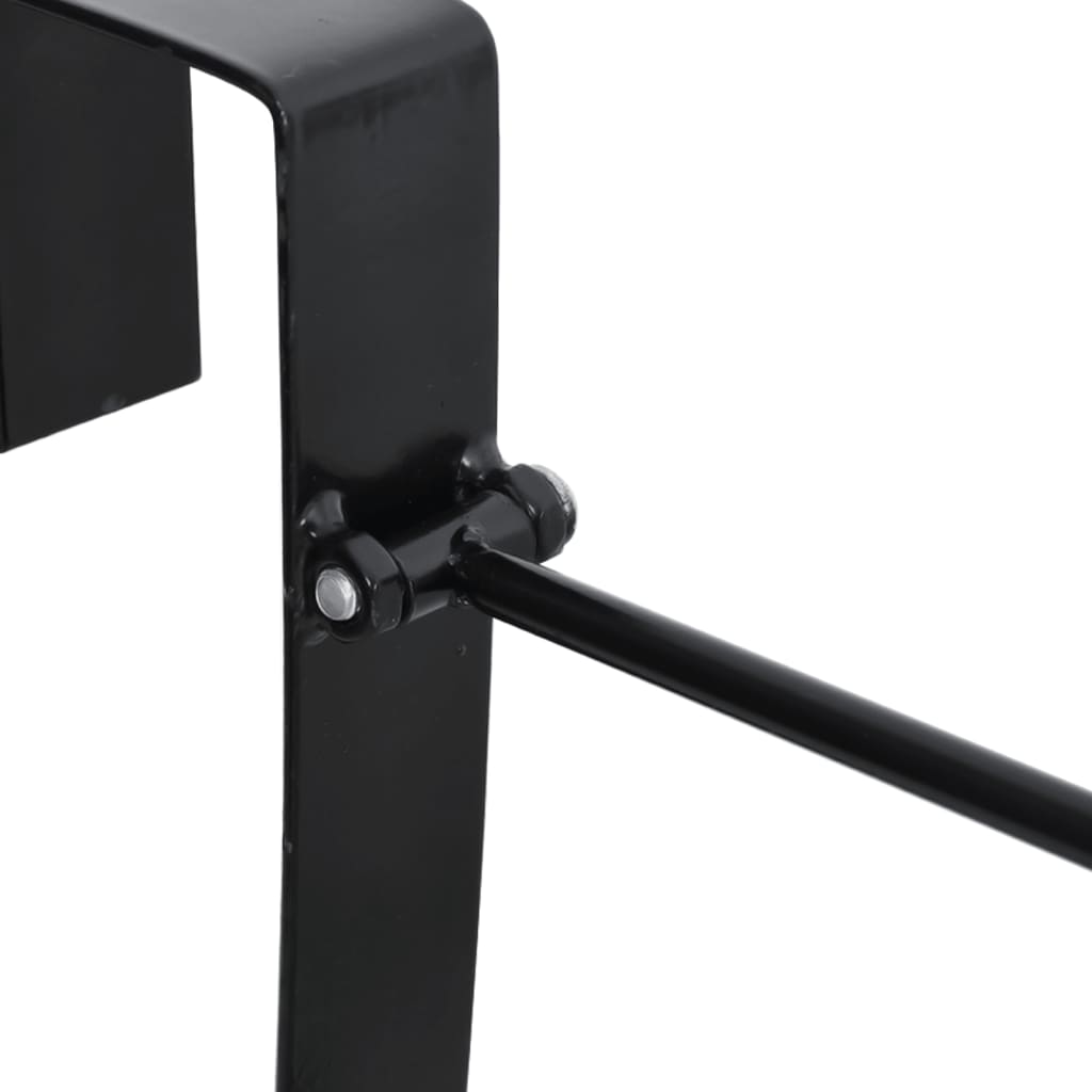 Skládací Stojan Na Sedlo Přenosný Černý Ocel