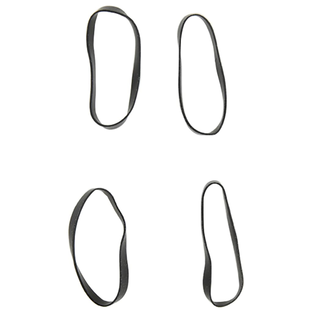 Gumičky Na Hřívu 500 Ks Černé Silikon