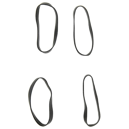 Gumičky Na Hřívu 500 Ks Černé Silikon