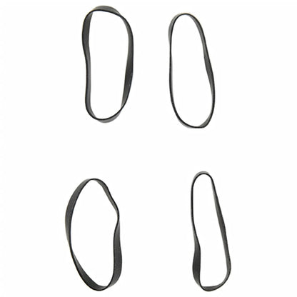 Gumičky Na Hřívu 500 Ks Černé Silikon Šedá