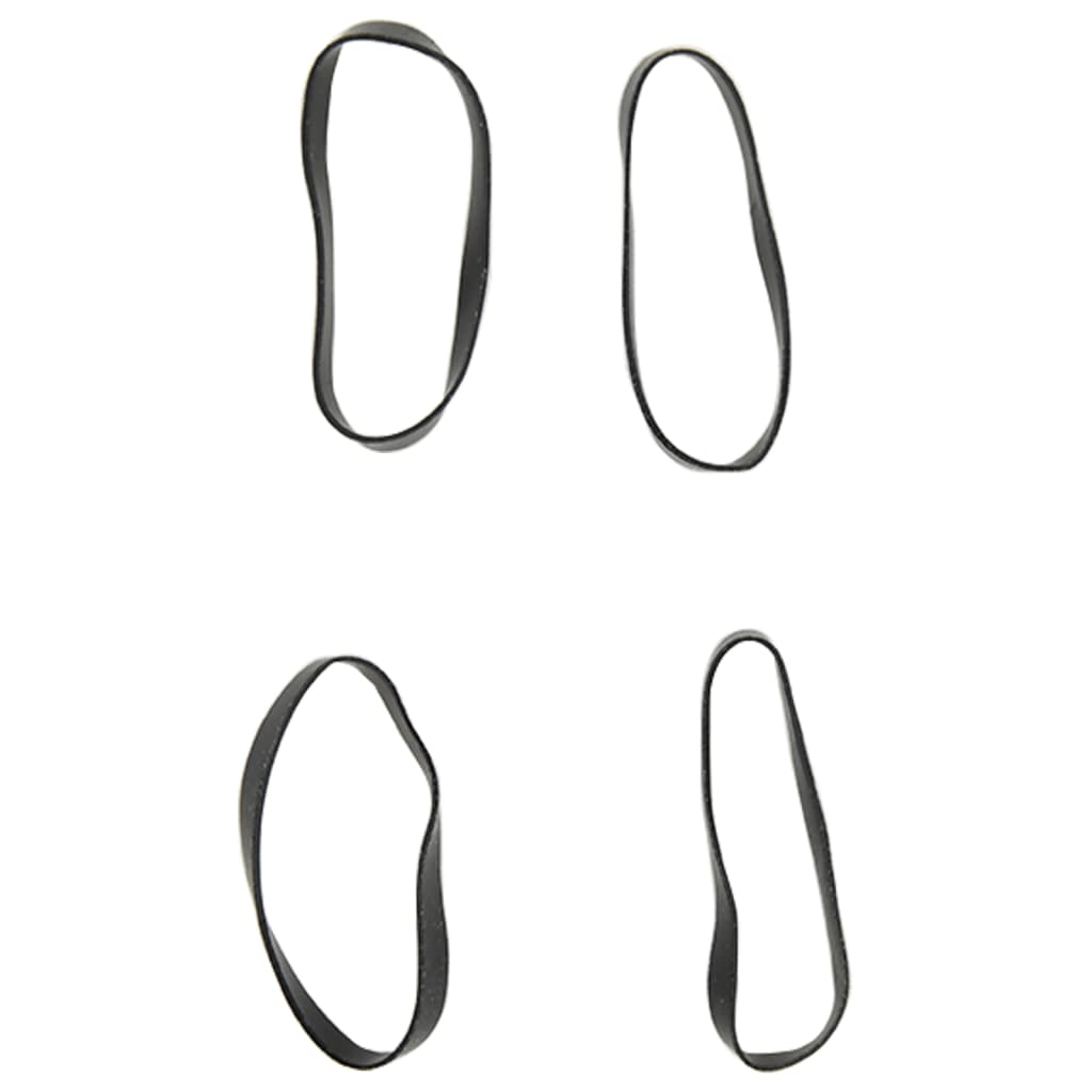 Gumičky Na Hřívu 1 500 Ks Černé Silikon Zelená