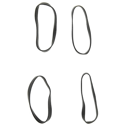 Gumičky Na Hřívu 1 500 Ks Černé Silikon Zelená