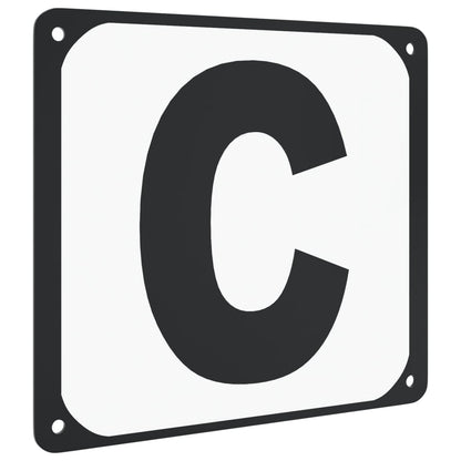 Drezurní Písmena 12 Ks Ocel