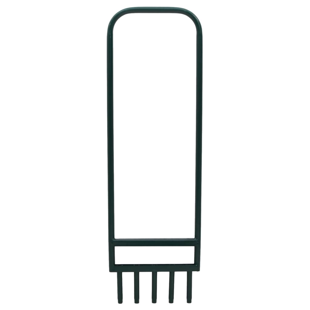 Provzdušňovač Trávníku S 5 Dutými Hroty Zelený Práškovaná Ocel