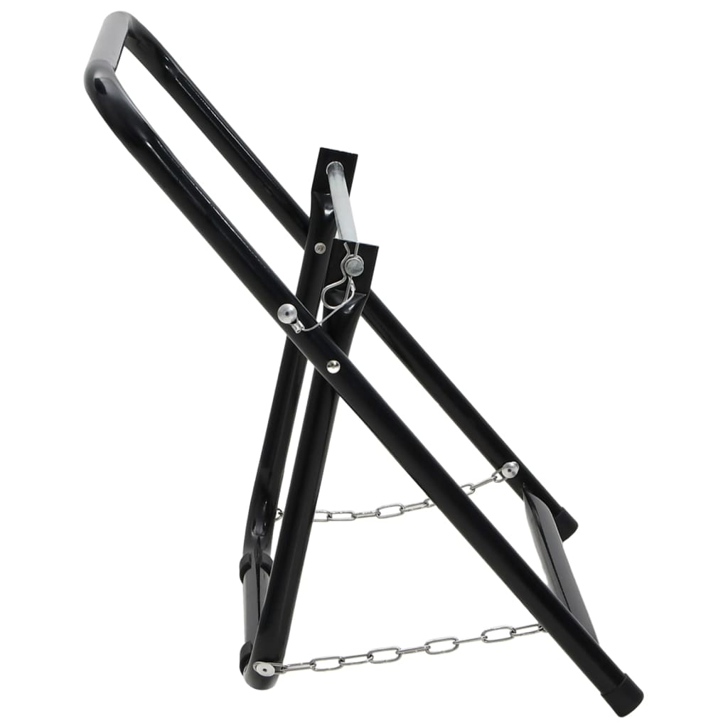 Stojan Na Hadici 48 Cm 45 Kg Černá Ocel S Práškovým Nástřikem