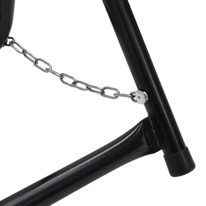 Stojan Na Hadici 48 Cm 45 Kg Černá Ocel S Práškovým Nástřikem